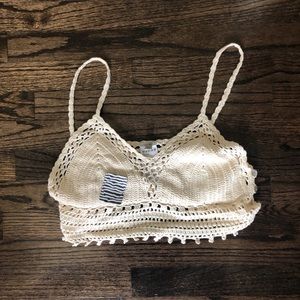 Urban Outfitters crochet bralette